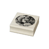 Nur ein Pisces Girl | Horoskop Art Gummistempel (Stempel)