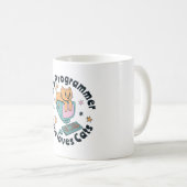 Nur ein Programmierer, der Katzen Liebe Kaffeetasse (VorderseiteRechts)