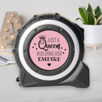 Nur ein Queen Gebäude Ihr Empire rosa Zitat