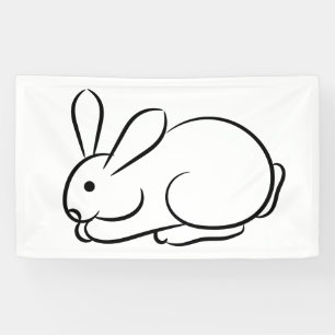 Nur ein Rabbit Banner