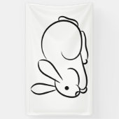 Nur ein Rabbit Banner (Vertikal)
