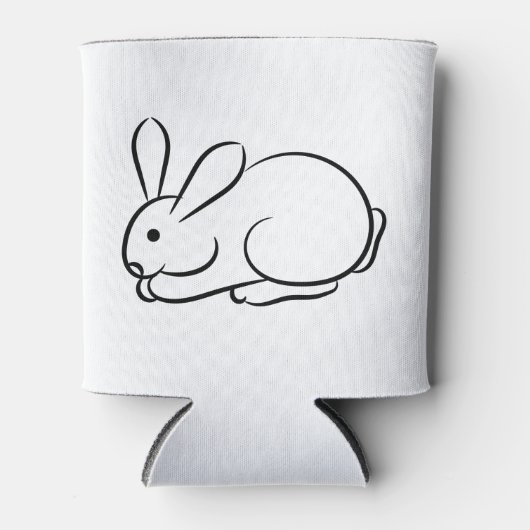 Nur ein Rabbit Dosenkühler (Vorderseite)