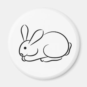 Nur ein Rabbit Magnet