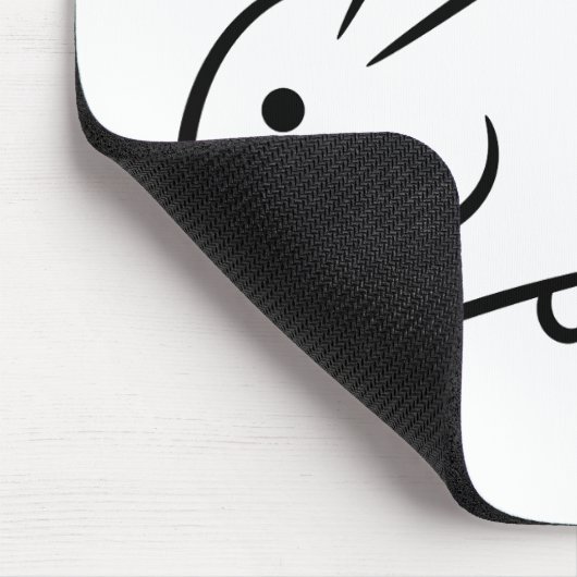 Nur ein Rabbit Mousepad (Ecke)