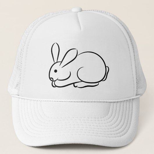 Nur ein Rabbit Truckerkappe (Vorderseite)