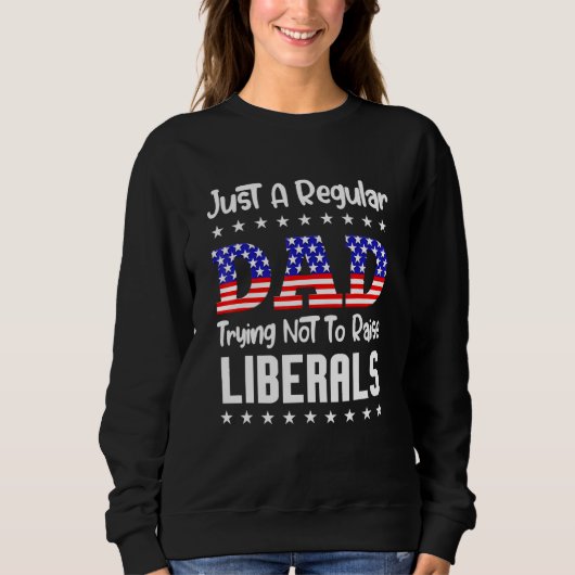 Nur ein regelmäßiger Vater, der versucht, die Libe Sweatshirt (Vorderseite)