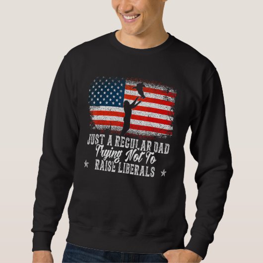 Nur ein regelmäßiger Vater, der versucht, die Libe Sweatshirt (Vorderseite)