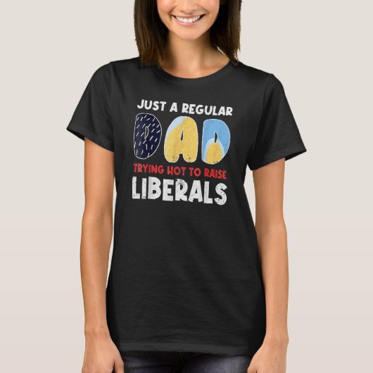 Nur ein regelmäßiger Vater, der versucht, die Libe T-Shirt (Vorderseite)