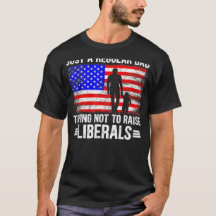 Nur ein regelmäßiger Vater, der versucht, die Libe T-Shirt