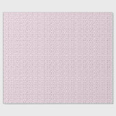 Nur ein rosa Wrapping Paper Geschenkpapier (Flach)