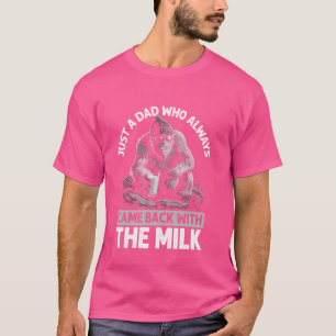 Nur ein Sasquatch-Vater, der sich immer wieder Mil T-Shirt