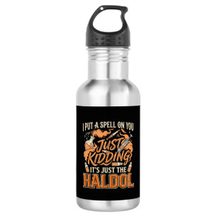 Nur ein Scherz Haldol Halloween Trankflasche Syrin Edelstahlflasche