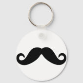 Nur ein Schnurrbart-Schlüsselanhänger Schlüsselanhänger (Vorderseite)