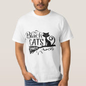 Nur ein schwarzes Katzenhuhn-T-Shirt T-Shirt (Vorderseite)