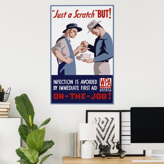Nur ein Scratch Poster (Heimbüro)