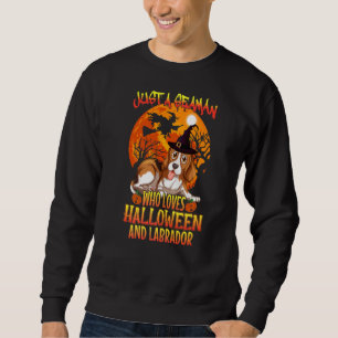 Nur ein Seemann, der Halloween und Labrador Cut li Sweatshirt