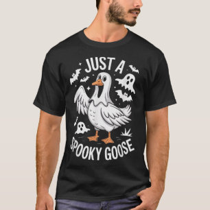 Nur ein seltsamer Gänsehaut-Trick oder eine Behand T-Shirt