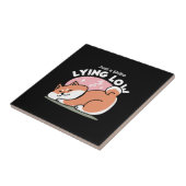 Nur ein Shiba, der niedrig fliegt: Niedliches Shib Fliese (Seite)