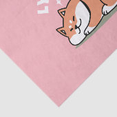 Nur ein Shiba, der niedrig fliegt: Niedliches Shib Seidenpapier (Ausschnitt)