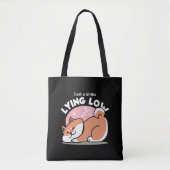 Nur ein Shiba, der niedrig fliegt: Niedliches Shib Tasche (Vorderseite)
