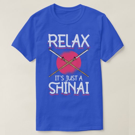 Nur ein Shinai-Bambus-Schwert Kendo T-Shirt (Design vorne)