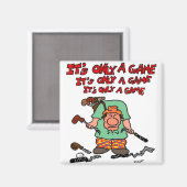 Nur ein Spiel Magnet (Vorderseite/Rückseite)