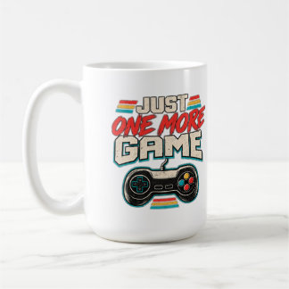 NUR EIN SPIEL MEHR Retro-Gamer-Design Kaffeetasse