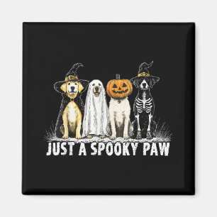 Nur ein Spooker Päw Labrador Retriever Halloween-L Magnet