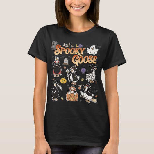 Nur ein Spooky Goose Funny Shirt (Vorderseite)