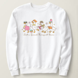 Nur ein Sprechtherapeut ging zurück zur Schule Sweatshirt