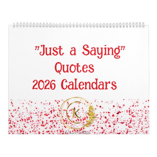 Nur ein Spruch 2026 Kalender (Titelbild)