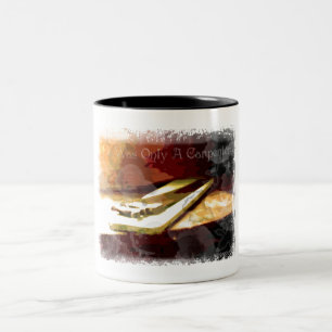 Nur ein Tischler Zweifarbige Tasse