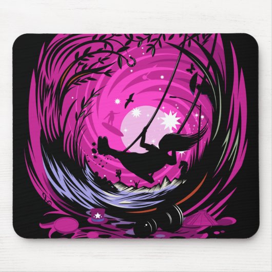 Nur ein Traum Mousepad (Vorne)