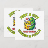 Nur ein Typ, der Lieben picken (Vorne/Hinten)