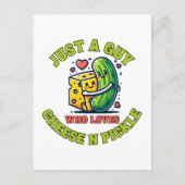 Nur ein Typ, der Lieben picken Postkarte (Vorderseite)