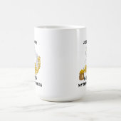 Nur ein Typ, der mein eigenes Geschäft abbaut Kaffeetasse (Mittel)