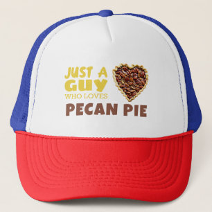 Nur ein Typ, der Pecan-Kuchen Liebe Truckerkappe