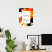 Nur ein Unkrautgebet Poster (Heimbüro)