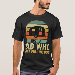 Nur ein Vater, der es hastig macht, das lustige Ca T-Shirt