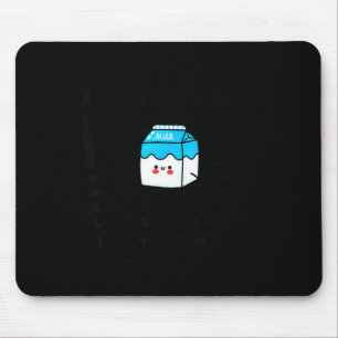 Nur ein Vater, der immer mit dem Milchfett zurückk Mousepad