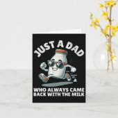 Nur ein Vater, der immer mit dem Milchvater kam Karte (Gelbe Blume)