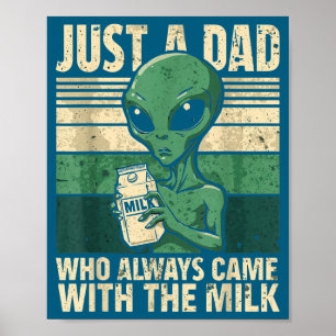 Nur ein Vater, der immer mit der Milch zurückkam, Poster