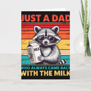 Nur ein Vater, der immer mit der Milch zurückkam V Karte