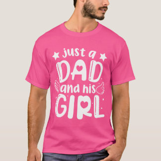 Nur ein Vater und sein Mädchen für Vatertag Gesche T-Shirt