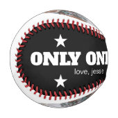 Nur ein Vater wie du zwei Foto Baseball (Vorderseite Links)