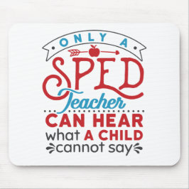 Nur ein verspoteter Lehrer kann Niedliche Wertschä Mousepad