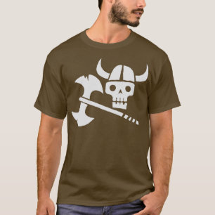 Nur ein Viking Skull T-Shirt