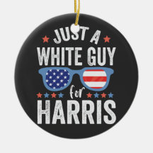 Nur ein weißer Typ für Harris Support Präsident La