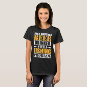 Nur ein weiterer Biertrinker mit einem Angelproble T-Shirt (Vorne ganz)