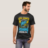 Nur ein weiterer Biertrinker mit einem Angelproble T-Shirt (Vorne ganz)